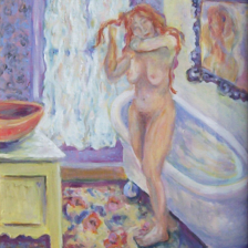 Nude in Bath title=