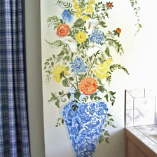 Wall Painting Vase title=